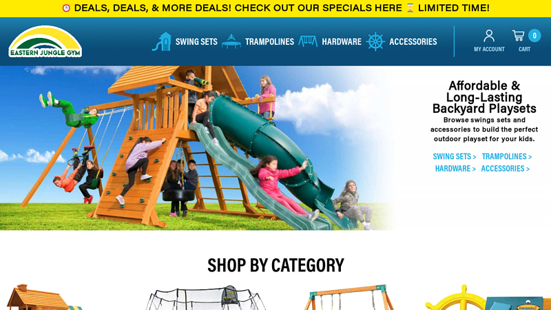 Backyard Playground Equipment & Playsets | Outdoor Jungle Gyms