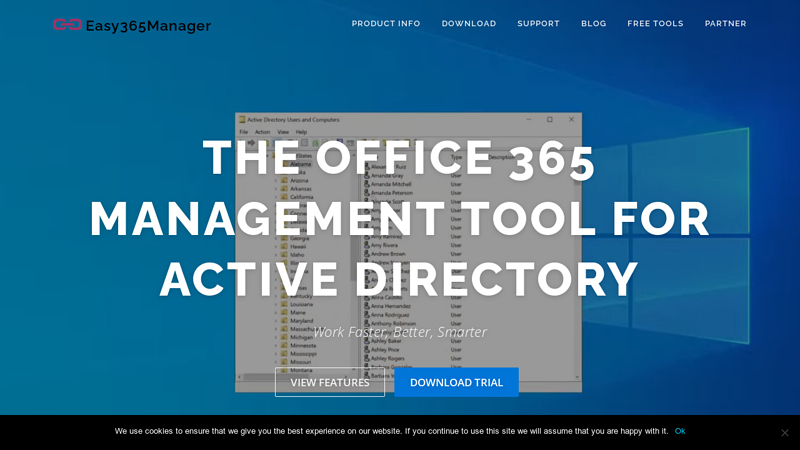 Office 365 Management Plugin for Active Directory - Easy365Manager