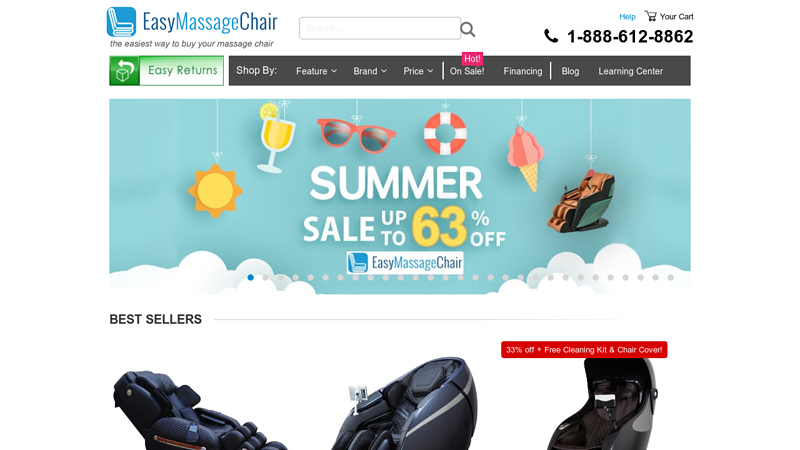 The Easiest Place to Buy Best Massage Chairs | Massage Chair for Sale