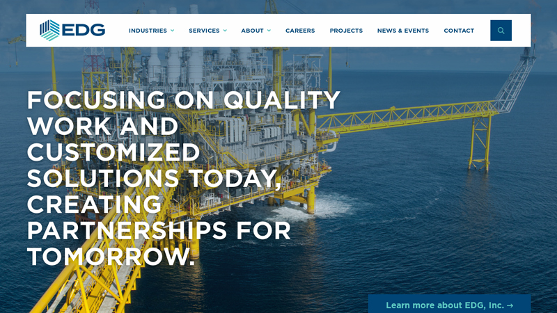 EDG, Inc. | Global Consulting Firm | Engineering and Management