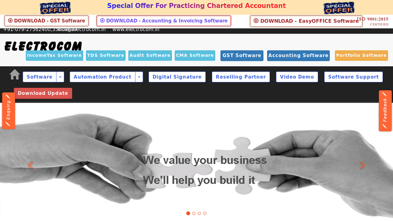 Elecrocom | IncomeTax Software| GST Software |