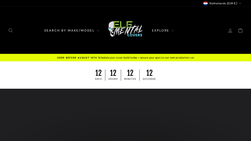 ELE-Mental Covers | Premium Protection For Your Motorsports Vehicles