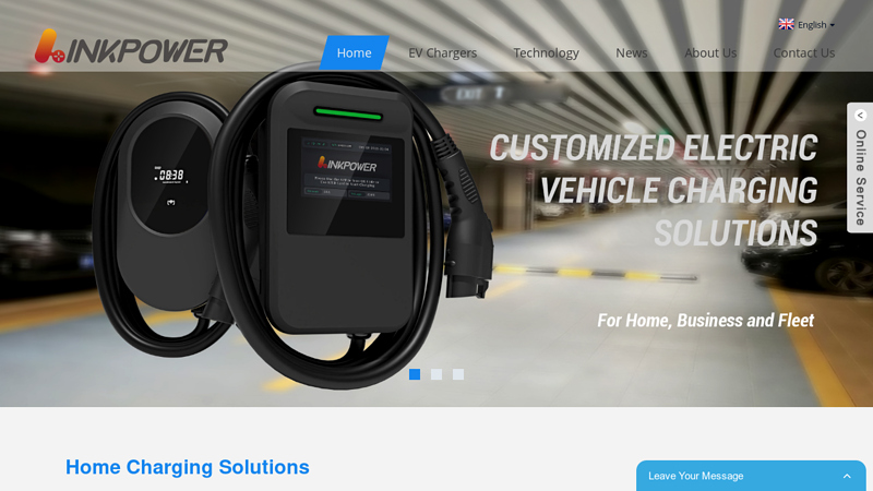 Electric Car Charger, Fast Ev Chargers, Car Charging Points - LinkPower