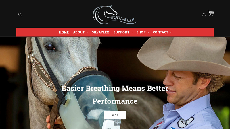 Equine Nebulizer means easier breathing for better performance C EquiResp
