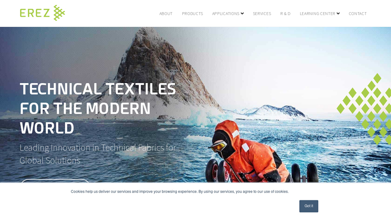 EREZ Technical Textiles - Technical Textile for the Modern World