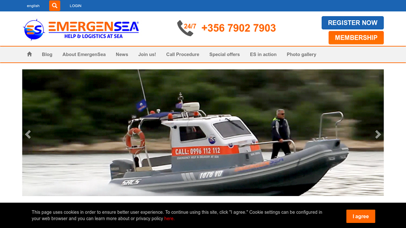 EmergenSea - emergency help & delivery at sea