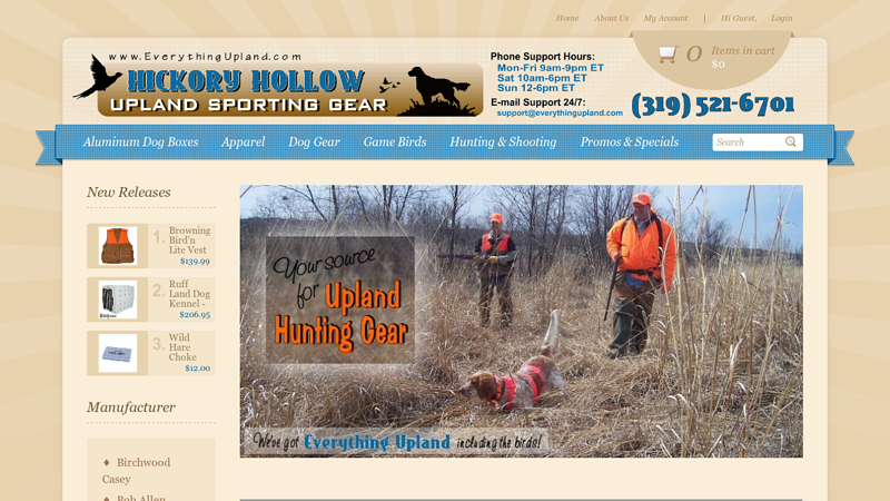 Upland Hunting Gear | Everything Upland