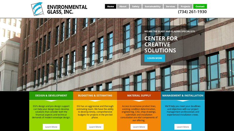 Commercial Glass Company - Design, Supply, Glass Manufacturer Michigan - Environmental Glass, Inc.