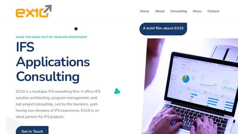 EX10 - IFS Applications Consulting | We make experienced IFS consulting accessible