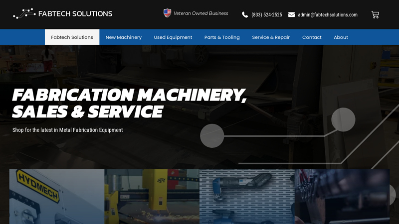FABTECH SOLUTIONS | Metal Fabrication Equipment & Tool Sales