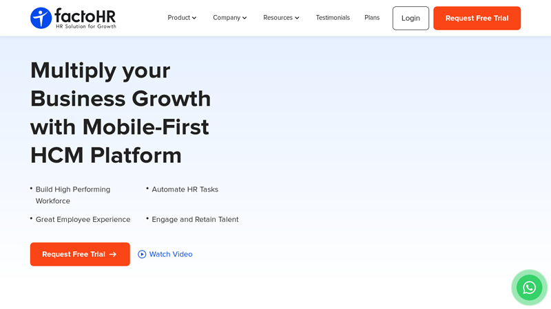 factoHR | Hire to Retire Cloud Based HCM Solution