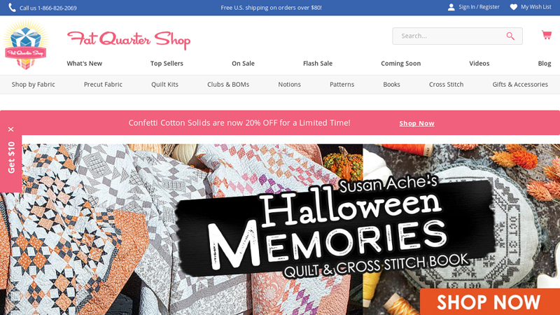 Quilting Fabric Online - Shop our Online Quilt Store for Quilt Fabrics, Patterns & Kits | Fat Quarter Shop