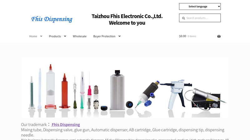 Adhesive Dispensing Tool China Manufacturer Brand Fhis Dispensing