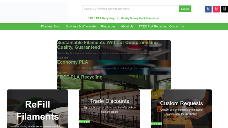 Filamentive | Leading 3D Printer Filament Brand in UK