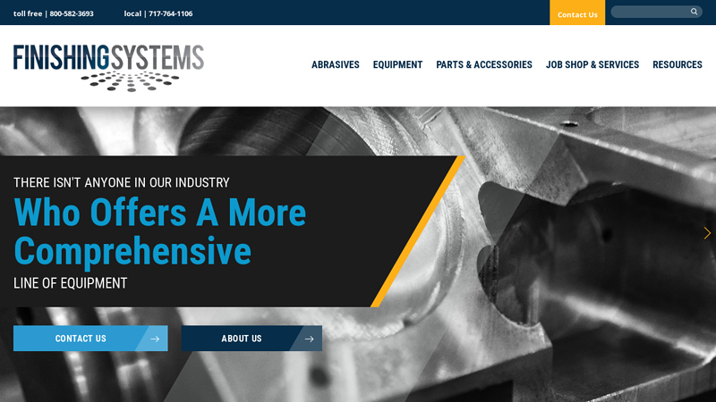 Finishing Systems | Metal Finishing Products & Services