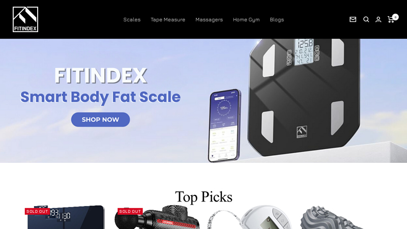 FitIndex Smart Scale, Training Equipment and Health Supplement