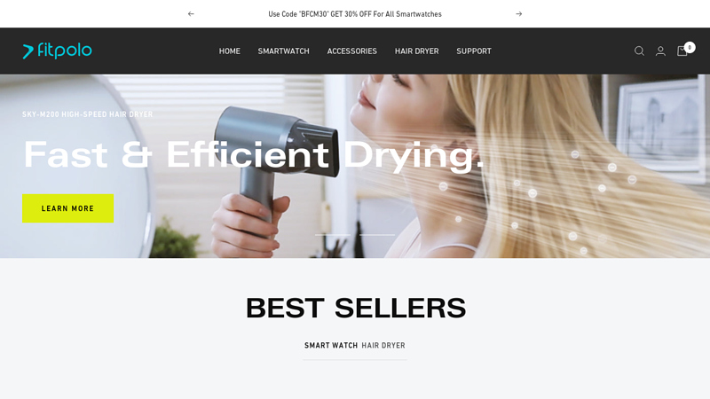 Fitpolo | Smartwatch, Hair Dryer, Smart Life and etc.