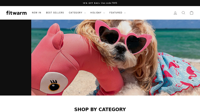 Fitwarm Official Website | Designer Dog Clothes