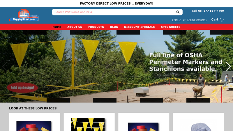 Flagging Direct - Quality Construction, Safety, Surveying, Geotextiles, and Erosion Control Products | Flagging Direct