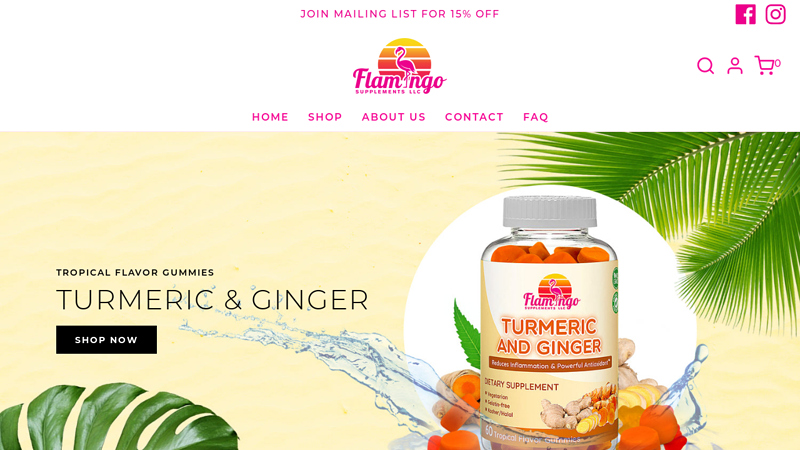 Shop for Fruit-Based Gummy Vitamins | Flamingo Supplements LLC