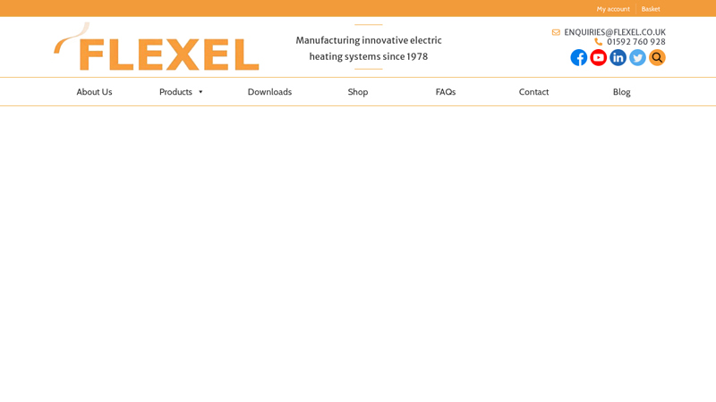 Underfloor Heating & Infrared Heaters | Flexel International Ltd