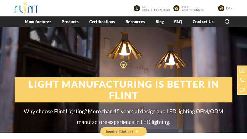 LED Lighting Manufacturer/Supplier/Factory China, Commercial LED Lighting OEM & ODM | Flint