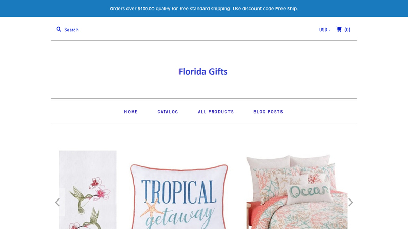 Shop Florida Gifts Online - A Unique Coastal Gift Store