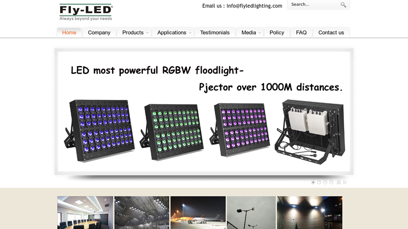 led high power outdoor and indoor lamps factory