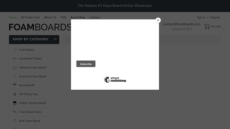 Foam Boards | Shop Premium Foamboards & Custom Foam Boards