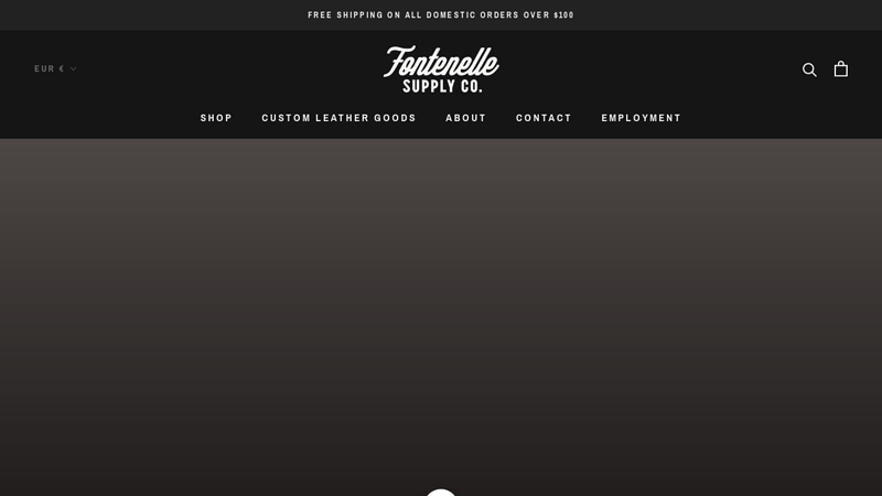 Fontenelle Supply Co. - Menswear & Custom Leather Goods
