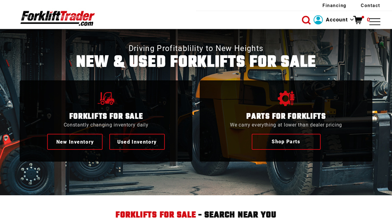 Buy & Rent Used Forklifts | ForkliftTrader - Parts, Service & Sales | ForkliftTrader.com - Parts, Service & Sales