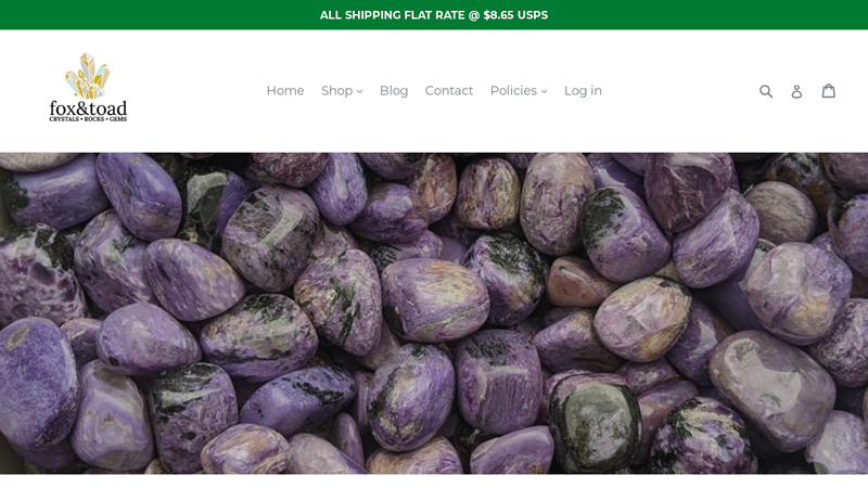 fox&toad gems and minerals