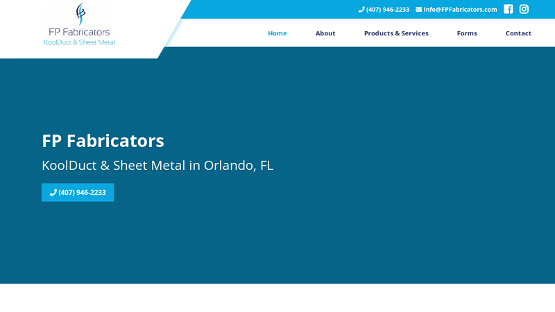 Sheet Metal Fabrication Company in Orlando | FP Fabricators