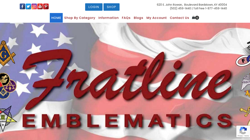 Masonic Jewelry, Masonic Pins & Patches Supplies | Fratline