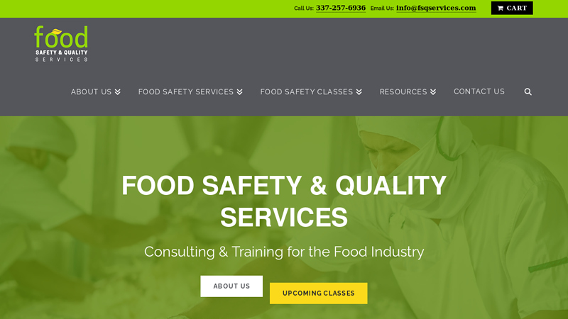 Food Safety & Quality Services | Industry Consulting & Training
