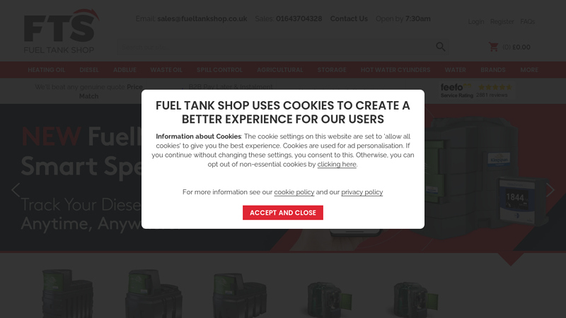 Bunded Oil Tanks - Diesel Storage Tanks - Fuel Tank Shop