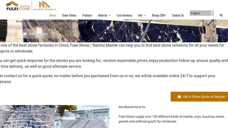 Stone Factory | Chinese Marble Slabs and Tiles Wholesale - Fulei Stone