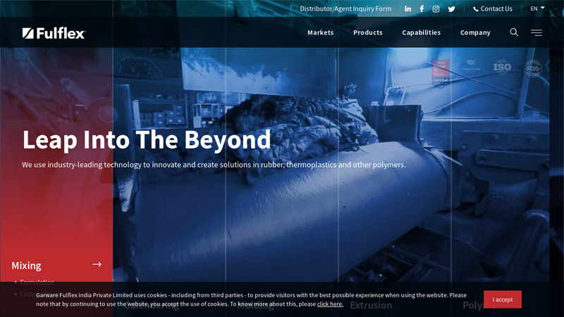 Industrial Rubber & Thermoplastics Manufacturers | Fulflex