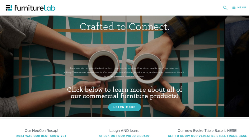 FurnitureLab | Corporate Furniture and University Cafeteria, Breakroom, and Dining Furniture Manufacturers