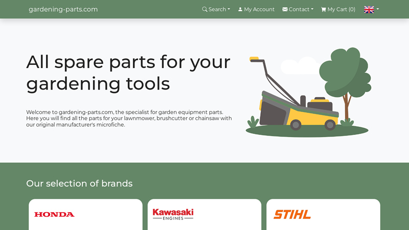 # GARDENING-PARTS - Genuine Spare Parts Catalogue