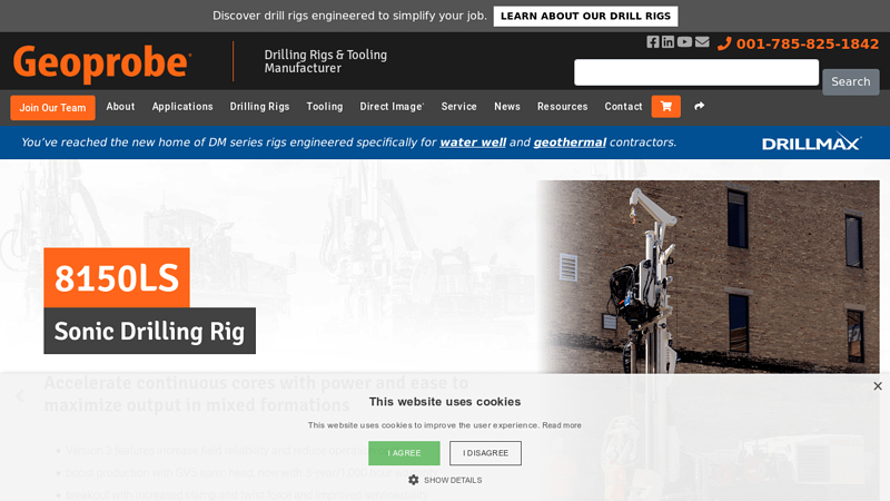 Home | Geoprobe Systems? Tooling and Drilling Rig Manufacturer