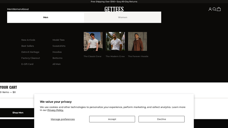 GETTEES | American Essentials Made Better