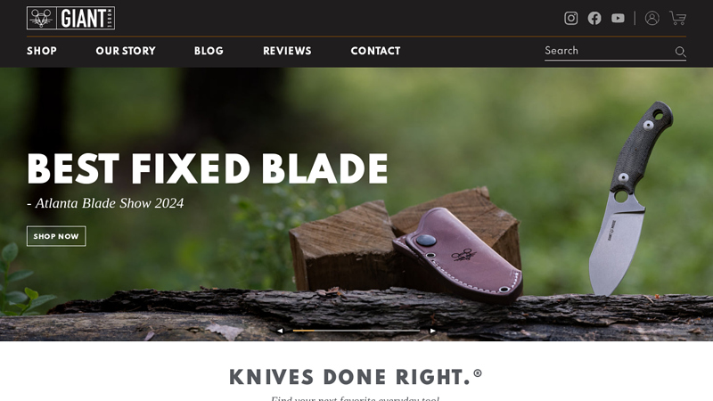 GiantMouse: Shop Premium Pocket Knives
