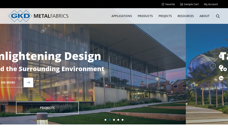 GKDMETALFABRICS | Architectural Metal Mesh Manufacturer