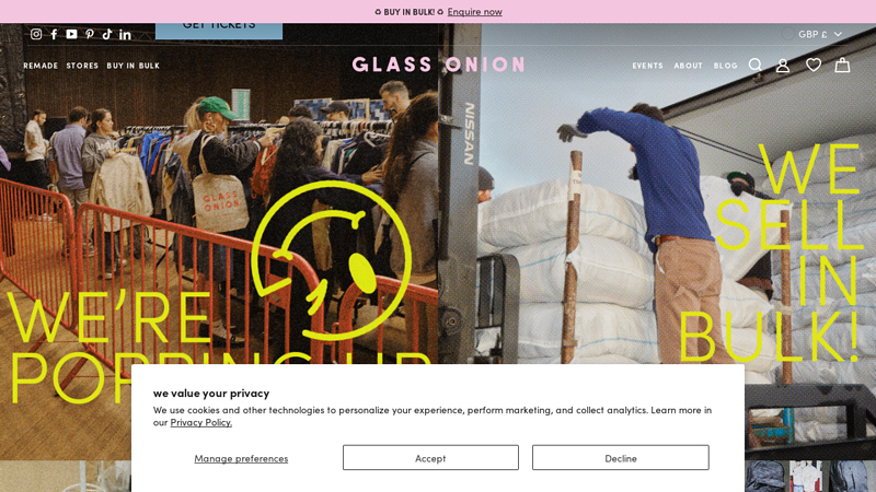 Vintage Clothing and Designer Brands | Glass Onion Vintage