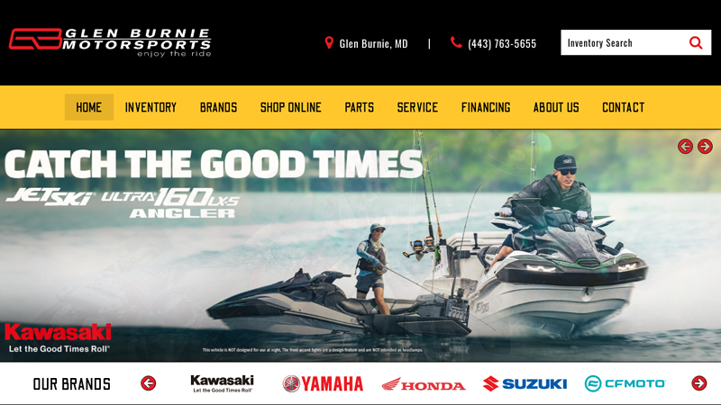 Glen Burnie Motorsports | ATV, SxS, Motorcycle Dealer in MD