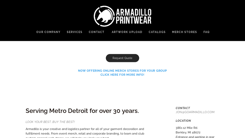 Armadillo Printwear