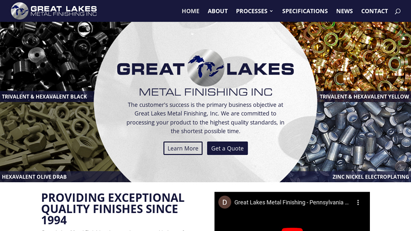 Zinc Nickel Electroplating | Zinc Plating Services for Automotive & Military