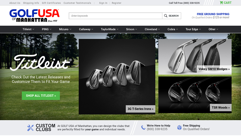 Custom Golf Clubs | Golf Store | GOLF USA of Manhattan