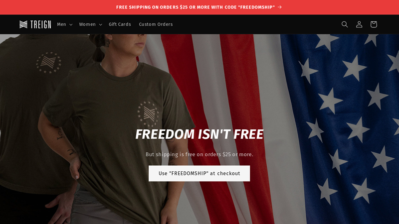 Treign Limited - Fitness Gear and Athletic Apparel